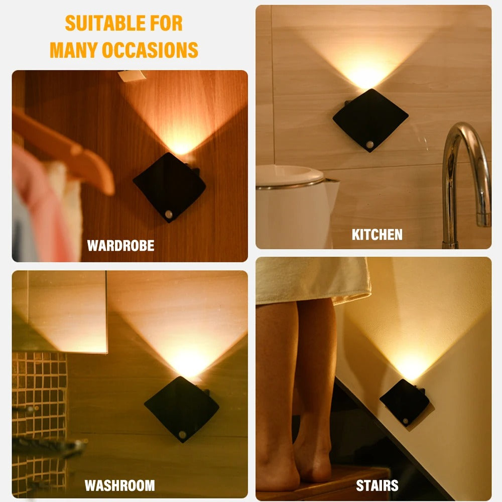 Wireless USB Rechargeable Decor Wall Lamp